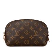 Pre-owned Canvas wallets Louis Vuitton Vintage , Brown , Dames