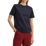 Blauwe T-shirts en Polos Regular Fit Max Mara , Blue , Dames