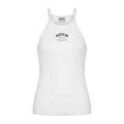 Stijlvolle Top voor Jeans Moschino , White , Dames