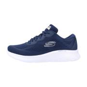 Stijlvolle Casual Sneakers voor Vrouwen Skechers , Blue , Dames