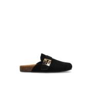 Suede slides Mellow Tory Burch , Black , Dames