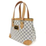 Pre-owned Canvas louis-vuitton-bags Louis Vuitton Vintage , White , Da...