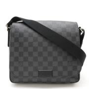 Pre-owned Canvas louis-vuitton-bags Louis Vuitton Vintage , Gray , Her...