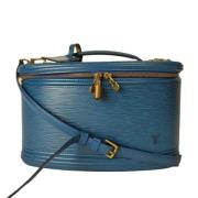 Pre-owned Fabric louis-vuitton-bags Louis Vuitton Vintage , Blue , Dam...