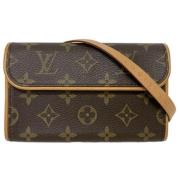 Pre-owned Leather crossbody-bags Louis Vuitton Vintage , Brown , Dames