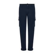 Cargo Blauwe Broek Mason's , Blue , Heren