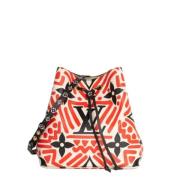 Pre-owned Canvas louis-vuitton-bags Louis Vuitton Vintage , Red , Dame...