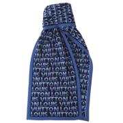 Pre-owned Wool scarves Louis Vuitton Vintage , Blue , Heren