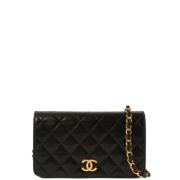 Pre-owned Fabric chanel-bags Chanel Vintage , Black , Dames