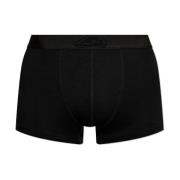 Katoenen boxershorts met logo Dsquared2 , Black , Heren