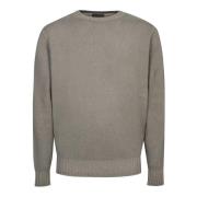 Beige Gebreide Kleding voor Moderne Man Dell'oglio , Beige , Heren