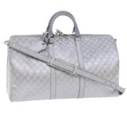 Pre-owned Canvas louis-vuitton-bags Louis Vuitton Vintage , Gray , Dam...