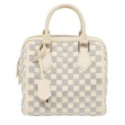 Pre-owned Leather louis-vuitton-bags Louis Vuitton Vintage , Gray , Da...