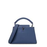 Pre-owned Leather louis-vuitton-bags Louis Vuitton Vintage , Blue , Da...