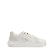 Witte Sneakers voor Vrouwen Calvin Klein , White , Dames