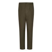 Luxe Groene Broek Aw24 Tom Ford , Green , Heren