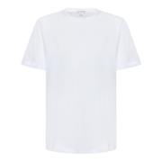 Witte Crewneck T-shirt voor Mannen James Perse , White , Heren