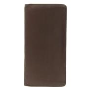 Pre-owned Canvas wallets Louis Vuitton Vintage , Brown , Heren