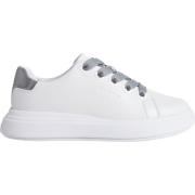 Witte Sneakers voor Vrouwen Elegante Stijl Calvin Klein , White , Dame...