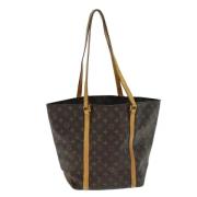 Pre-owned Canvas louis-vuitton-bags Louis Vuitton Vintage , Brown , Da...