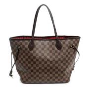 Pre-owned Canvas louis-vuitton-bags Louis Vuitton Vintage , Brown , Da...