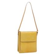 Pre-owned Leather louis-vuitton-bags Louis Vuitton Vintage , Yellow , ...