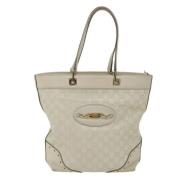 Pre-owned Canvas gucci-bags Gucci Vintage , Beige , Dames