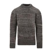 Bruine Sweater Collectie Drumohr , Brown , Heren