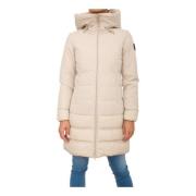 Beige Parka Trench voor vrouwen Dekker , Beige , Dames