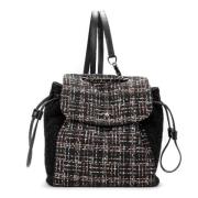 Pre-owned Canvas backpacks Chanel Vintage , Black , Dames