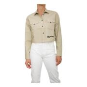 Overhemd Karl Lagerfeld , Beige , Dames