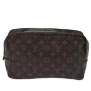 Pre-owned Canvas louis-vuitton-bags Louis Vuitton Vintage , Brown , Da...