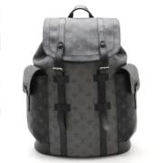 Pre-owned Canvas backpacks Louis Vuitton Vintage , Black , Dames