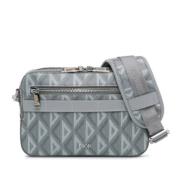 Pre-owned Fabric crossbody-bags Dior Vintage , Gray , Dames