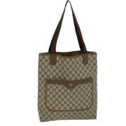 Pre-owned Leather gucci-bags Gucci Vintage , Beige , Dames