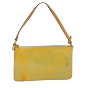 Pre-owned Leather louis-vuitton-bags Louis Vuitton Vintage , Yellow , ...