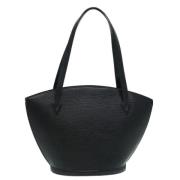 Pre-owned Leather louis-vuitton-bags Louis Vuitton Vintage , Black , D...