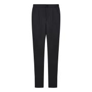 Grijze Broek met Elastische Taille Emporio Armani , Gray , Heren