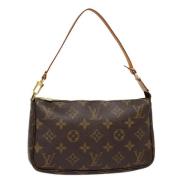 Pre-owned Canvas louis-vuitton-bags Louis Vuitton Vintage , Brown , Da...