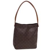 Pre-owned Canvas louis-vuitton-bags Louis Vuitton Vintage , Brown , Da...