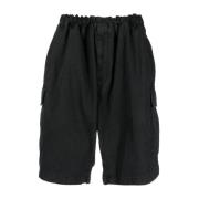 Ripstop Casual Shorts Acne Studios , Black , Heren