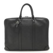 Pre-owned Leather louis-vuitton-bags Louis Vuitton Vintage , Black , D...