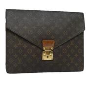 Pre-owned Canvas louis-vuitton-bags Louis Vuitton Vintage , Brown , Da...