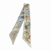 Pre-owned Canvas scarves Hermès Vintage , Multicolor , Dames