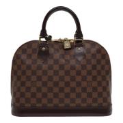 Pre-owned Canvas louis-vuitton-bags Louis Vuitton Vintage , Brown , Da...