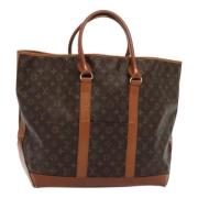 Pre-owned Canvas shoulder-bags Louis Vuitton Vintage , Brown , Dames