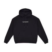 Bones Hoodie Zwart Polyester Mannen Usual , Black , Heren