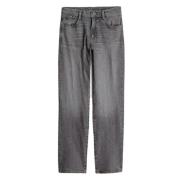 High Straight Jeans voor Vrouwen G-star , Gray , Dames