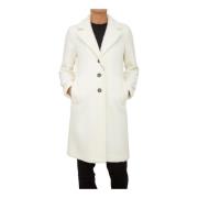 Witte Jas Jas Jersey Stijl Marella , White , Dames