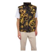 Stijlvolle Gilet voor een Moderne Look Versace Jeans Couture , Multico...